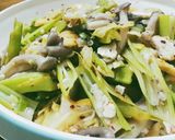 Hình bước làm 6 của món Gỏi Đậu bắp - Nấm Yến - Khế - Đậu Hủ