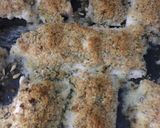 Foto del paso 5 de la receta: FILET DE 🐠 BROTOLA 🐟 (con arenado crocante de puré instantáneo de papas y queso rallado) 😉🤩🥰