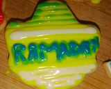 A picture of step 7 of Royal icing Cookies.