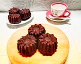 Foto langkah ke 7 dari resep Bolu Kukus Pisang Coklat (Eggless, No Mixer).