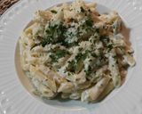 Foto del paso 5 de la receta Macarrones con nata y queso
