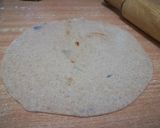 A picture of step 7 of Wholemeal onion chapati.