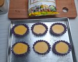 Foto langkah ke 3 dari resep 615. Ube Egg Tart.