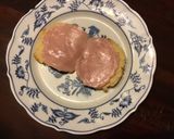 A picture of step 1 of California Farm Eggs Benedict, microwave.