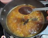 A picture of step 5 of Gujarati Vaal nu shak (Lima beans curry).