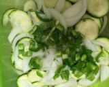 Foto del paso 3 de la receta: Patatas con calabacín "a lo pobre" en microondas