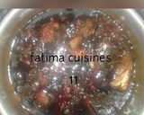 A picture of step 11 of Fish soup with ugu leaves.