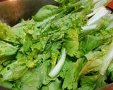 青菜沙茶豬肉的食譜步驟1照片