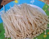Foto langkah ke 1 dari resep 224. Tumis Tahu Jamur Enoki.