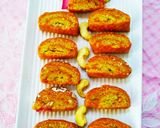 A picture of step 4 of Cashew Rose Patra.