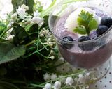 A picture of step 3 of Healthy Smoothies ~ Berry Yogurt Vanilla Smoothie.