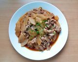 รูปขั้นตอนการทำที่ 4 ของ ฟักเขียวผัดหมู
