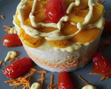 Foto del paso 13 de la receta: Pastel de arroz con melocotón a la plancha