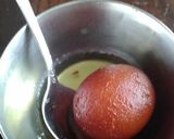 A picture of step 5 of Gulab Jamun made of milk powder.
