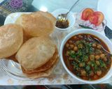 A picture of step 6 of Chicpeas masala curry.