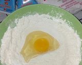 Foto langkah ke 4 dari resep Dadar Gulung Isi Unti Kelapa.