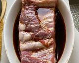 Foto del paso 1 de la receta: Costillas de Cerdo con salsa Teriyaki en Crockpot, con guarnición de boniato y patata asada