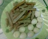 Hình bước làm 2 của món Bánh canh chả trứng