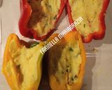 A picture of step 5 of Air Fryer Potato-Stuffed Peppers.