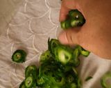 A picture of step 5 of Karela Chips.