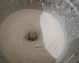 A picture of step 4 of Red rice dosa.