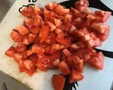 Une image de l'étape 4 de Salade de pommes de terre blue belle et tomates au saumon et aneth (sauce feta citron noix).