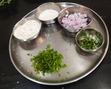 A picture of step 1 of Sorghum Millet Dosa.