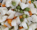 A picture of step 5 of Vegetable Pulao.