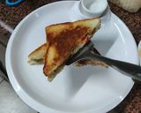 चीज़ी पनीर वेज़ सैंडविच रेसिपी चरण 9 फोटो