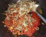 Foto langkah ke 8 dari resep Teri Kacang Balado Pedas Manis.