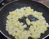 A picture of step 1 of Afghani Omelette (Afghani Breakfast).