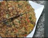 Half fry egg and mixed vegetables egg with paratha recipe step 13 photo