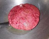 A picture of step 5 of Beetroot puri.