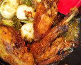 Foto langkah ke 8 dari resep Ayam Telur Cabe Ijo.