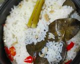 Foto langkah ke 4 dari resep Nasi liwet teri magic com.