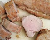 Foto del paso 9 de la receta Solomillo de cerdo con salsa de manzana y cebolla