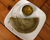 A picture of step 2 of Pesaratu.