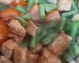 Foto langkah ke 3 dari resep Asem-asem daging buncis tahu.