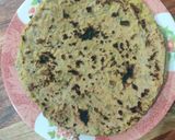 A picture of step 5 of Palak Roti.