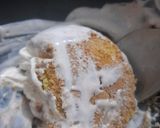 A picture of step 9 of Tiramisu cheesecake.