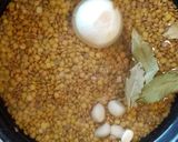 Lencsefőzelék mustárral recept fázis 2 fotója