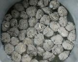 Foto langkah ke 6 dari resep Bakso Ikan Teri Keto / Debm.