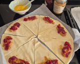 A picture of step 1 of Peanut butter and Raspberry Jam Pastries.