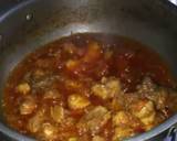 Chicken qorma with capsicum recipe step 6 photo
