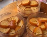 A picture of step 3 of Gulab jamun Trifle.
