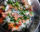A picture of step 2 of Methi jowar ki roti.