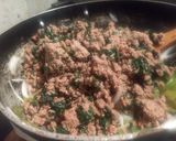 Foto del paso 4 de la receta: Carne molida con espinacas estilo asiático
