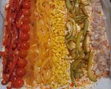 Foto del paso 4 de la receta: Pizza arco-iris
