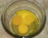 A picture of step 1 of Egg and coconut halwa #foodies&friends I love meetha.