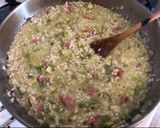 Φωτογραφία βήματος 6 της συνταγής Risotto με κολοκυθάκια και σαλάμι αέρος